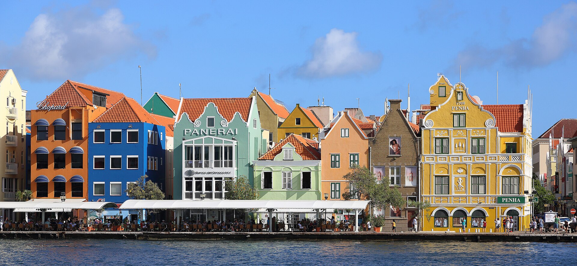 Handelskade in Willemstad